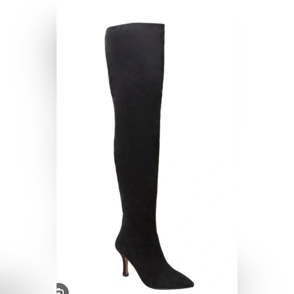 Elegant Black Over the Knee Boots